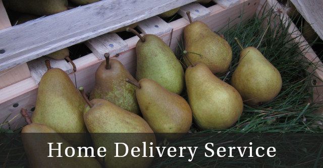 Organic produce home delivery service by the Farr Homestead